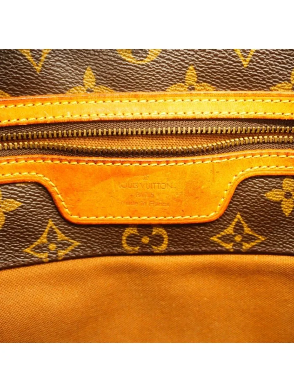 Louis Vuitton Tote Bag Monogram Sac Shopping Brown